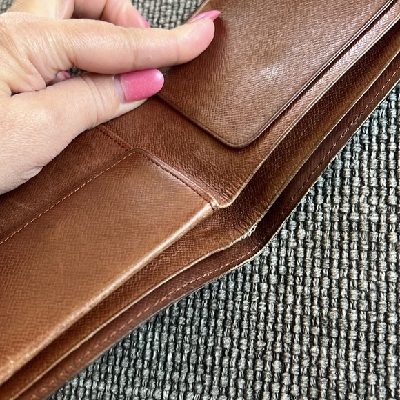 Louis Vuitton Marco monogram bifold wallet brown leather small men’s wallet - Picture 6 of 17
